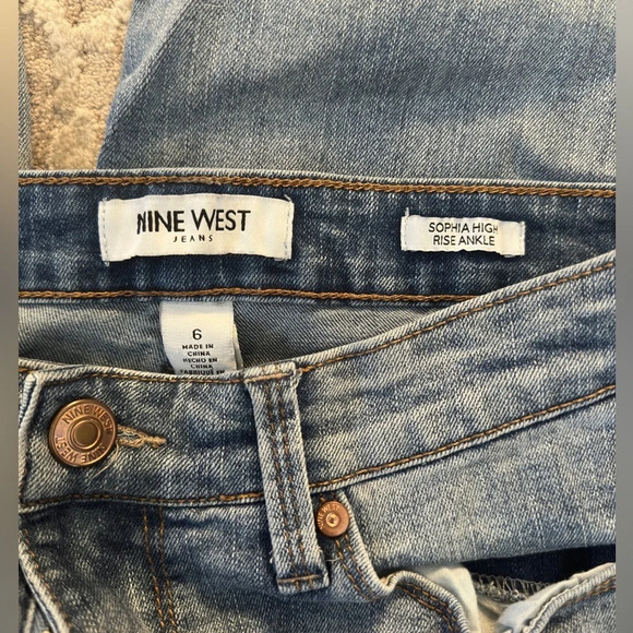 Nine West Sophia high-rise ankle jeans - Picture 4 of 4